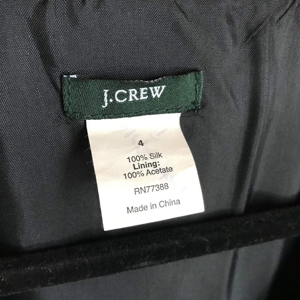 J. Crew Silk Taffeta Wrap Dress - Picture 13 of 14